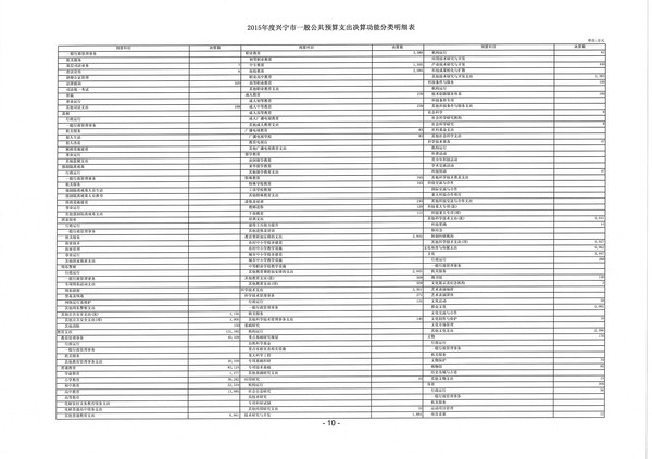 2015年度环球国际官网
一般公共预算支出决算功能分类明细表10.jpg